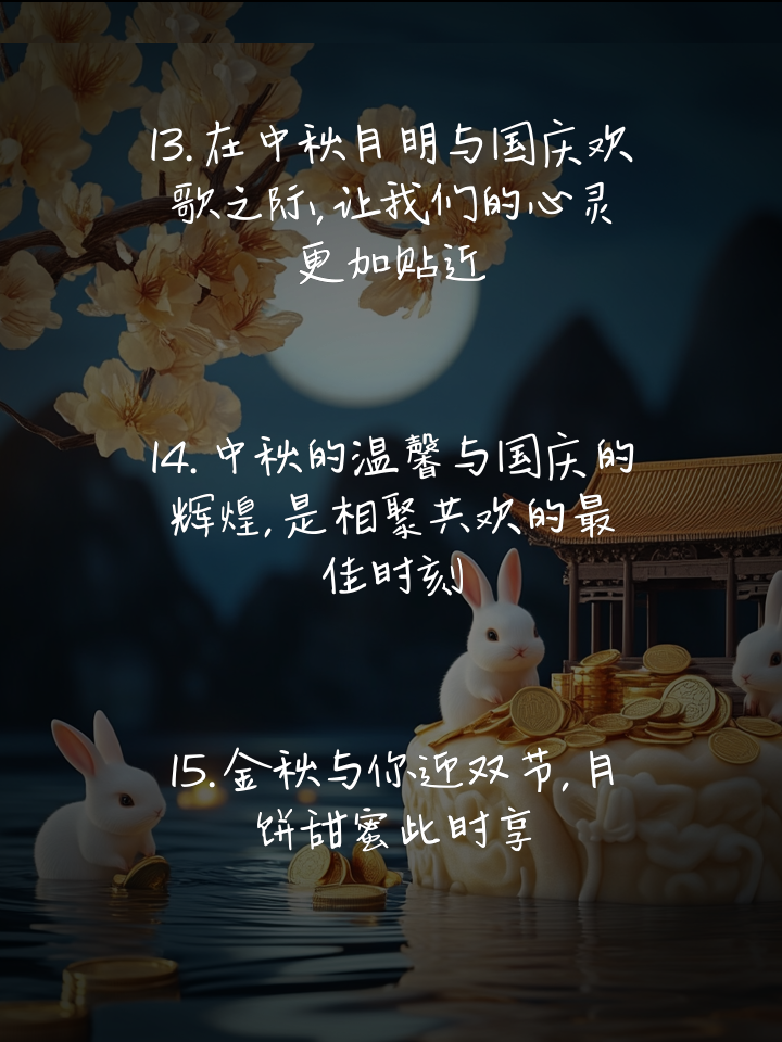 月圆国盛共绘时代华章，最新中秋国庆文案献礼